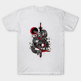 Snake and Sword - Virtue - Sunweaver T-Shirt